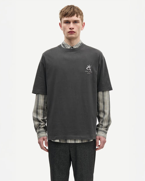 SARAGNAR T-SHIRT 15489 / BLACK SUNSET