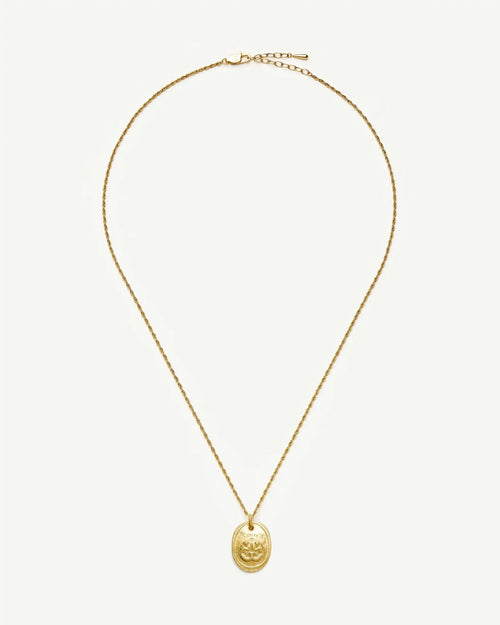 THE FRIENDSHIP TALISMAN ROPE CHAIN NECKLACE / GOLD