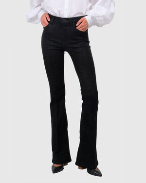 URSULA FLARED DENIM / BLACK