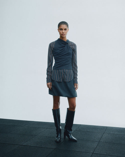 SASUSY TOP 15641 / BLACK