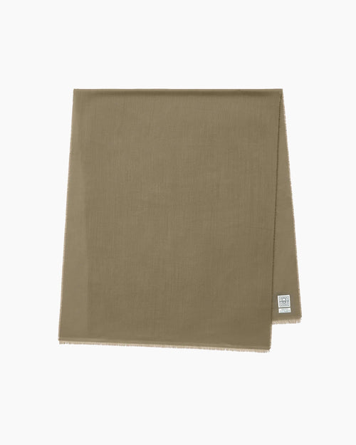 LIGHT WOOL SCARF / HAZEL