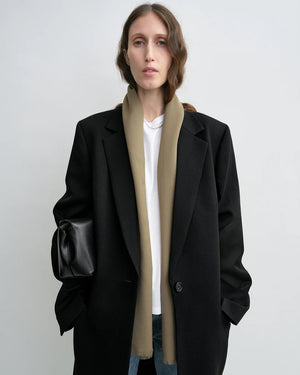 LIGHT WOOL SCARF / HAZEL