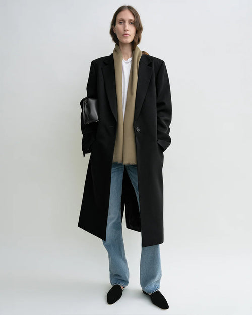 LIGHT WOOL SCARF / HAZEL