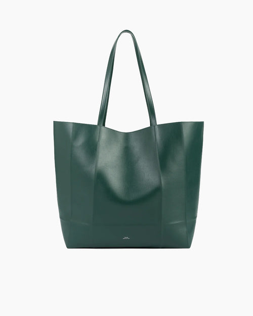 ROAM LEATHER TOTE / DARK GREEN