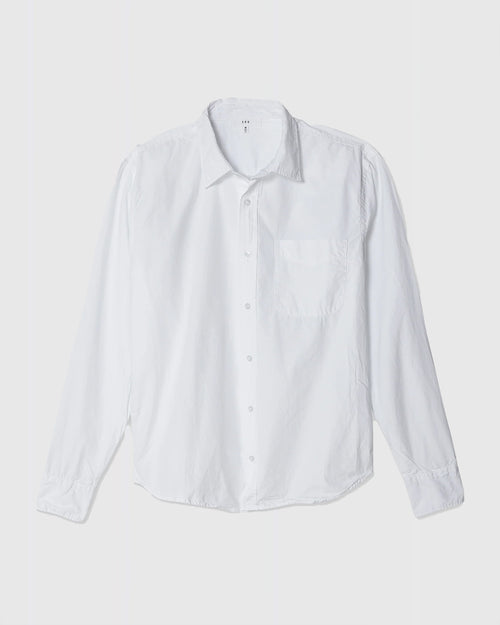 POPLIN STANDARD SHIRT / WHITE