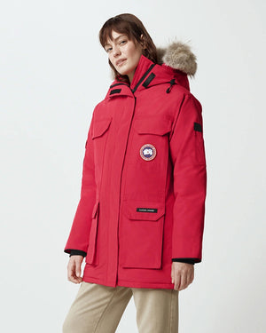 WMN'S EXPEDITION PARKA HERITAGE / RED