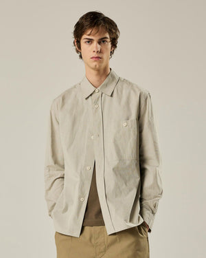 MHL MENS OVERALL SHIRT / PALE GREEN