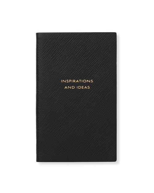 INSPIRATIONS AND IDEAS PANAMA NOTEBOOK / BLACK
