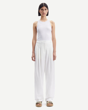 LUZY TROUSERS / CLEAR CREAM