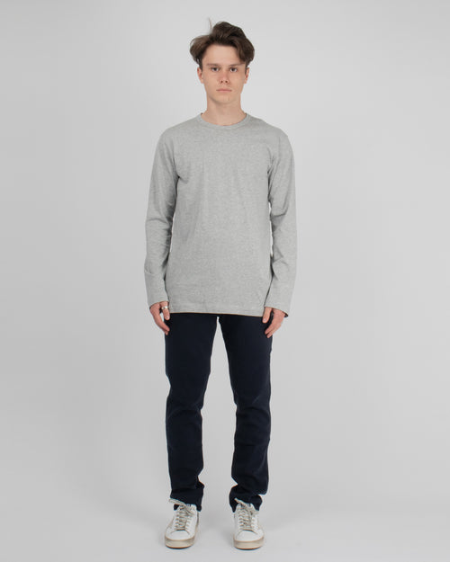BASIC LONGSLEEVE T1PLA GREY S Grey - Main Image