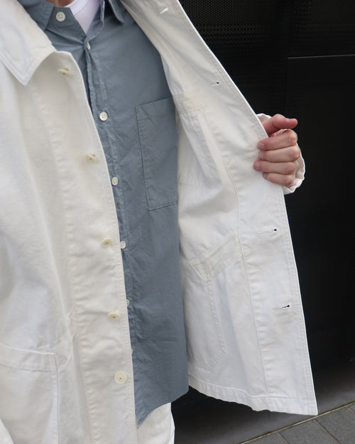 COVERALL JACKET / OFF WHITE