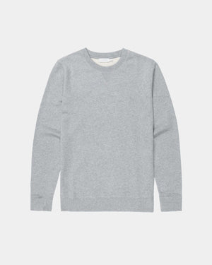 LOOPBACK SWEATSHIRT / GREY MELANGE