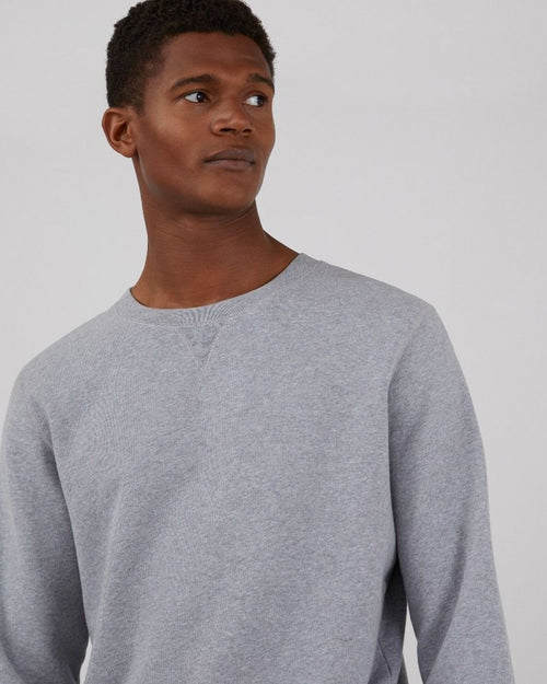 LOOPBACK SWEATSHIRT / GREY MELANGE