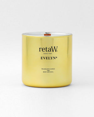 FRAGRANCE CANDLE EVELYN / METALLIC GOLD