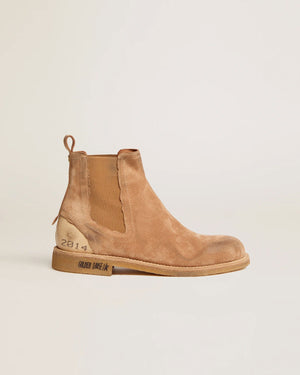 JOHN CHELSEA SUEDE UPPER SYNTHETIC SPUR / BROWN CARAMEL