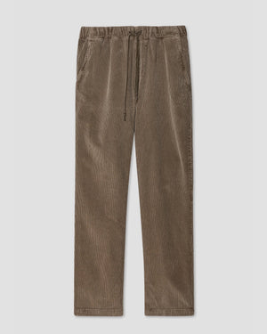 SAVE KHAKI UNITED Easy Straight-Leg Cotton-Corduroy Elasticated Trousers  for Men