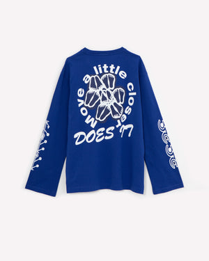 NATURE DOES IT LONGSLEEVE / BRIGHT BLUE