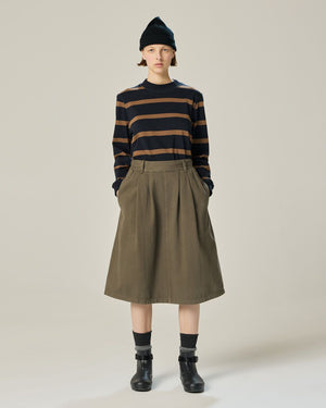 MHL PULL ON SCOUT SKIRT / OLIVE LEAF