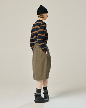 MHL PULL ON SCOUT SKIRT / OLIVE LEAF